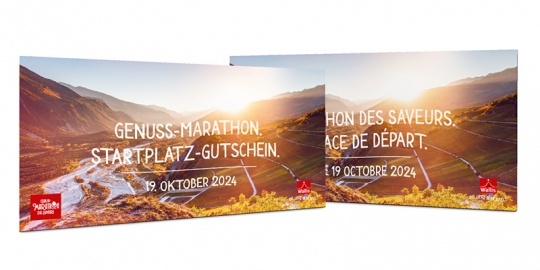 Startplatz Genuss-Marathon 2024